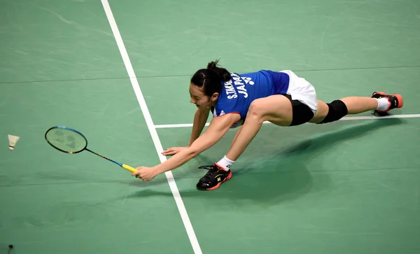 Čína Hongkong Asie Tong Yun Kai Cup 2019 Badminton smíšený tým — Stock fotografie