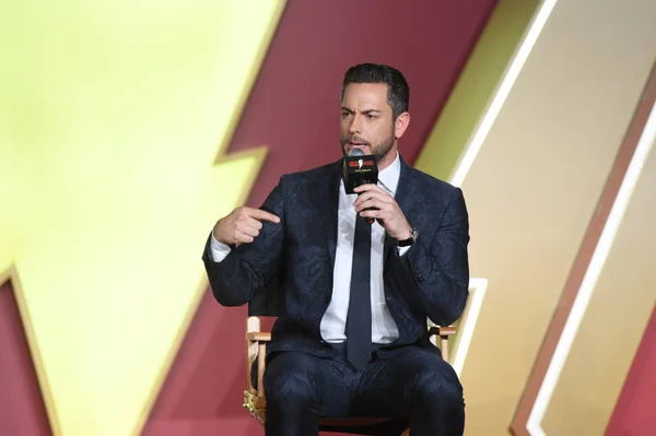 American Actor Singer Zachary Levi Attends Premiere Event His Film — Stock Photo, Image