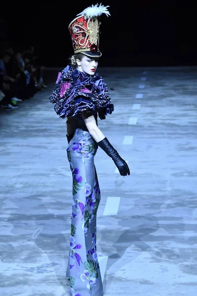 Chiny Beijing Fashion Week jesień/zima 2019 — Zdjęcie stockowe