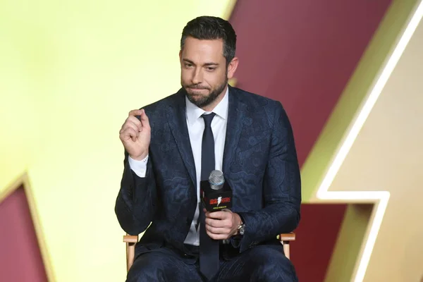 American Actor Singer Zachary Levi Attends Premiere Event His Film — Stock Photo, Image