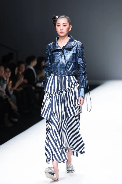 China beijing fashion week Herbst / Winter 2019 — Stockfoto