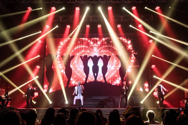 Κίνα Χονγκ Κονγκ Boyzone ευχαριστώ καληνύχτα αποχαιρετιστήρια περιοδεία — Φωτογραφία Αρχείου