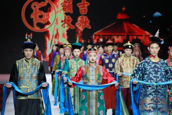 중국 북경 패션 위 크가 을/겨울 2019 — 스톡 사진