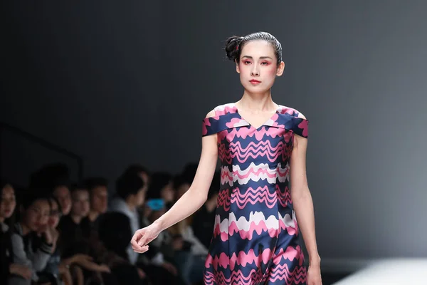 Chiny Beijing Fashion Week jesień/zima 2019 Zdjęcia Stockowe bez tantiem