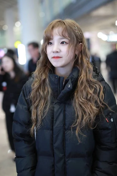 Cantante Presentador Televisión Chino Song Yuqi Comúnmente Conocido Como Yuqi — Foto de Stock