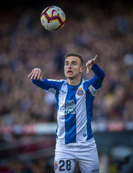 SPAIN BARCELONA LA LIGA FC BARCELONA VS RCD ESPANYOL — Stock Photo, Image