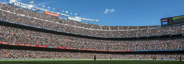 Hiszpania Barcelona La Liga Fc Barcelona vs Rcd Espanyol — Zdjęcie stockowe
