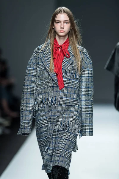 Kína-Shanghai Fashion Week őszi-téli 2019 — Stock Fotó