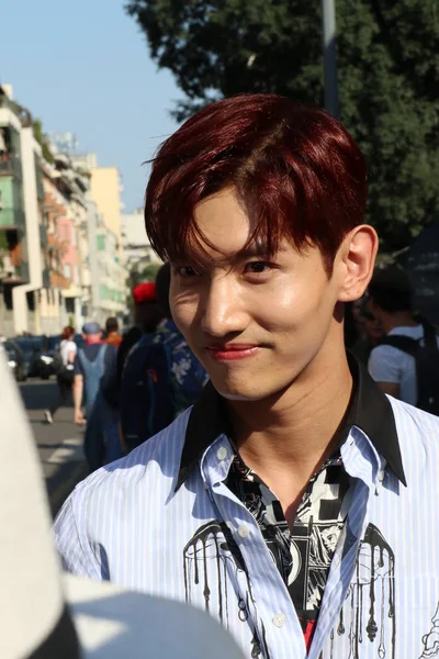 MILAN ITALY SHIM CHANG-MIN — Stok Foto