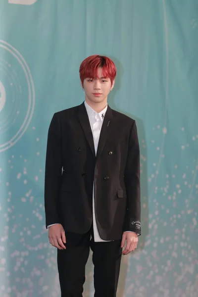 Kang Daniel Grupo Masculino Sul Coreano Wanna One Participa Uma — Fotografia de Stock