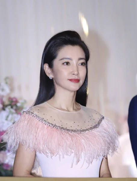 Die Chinesische Schauspielerin Bingbing Nimmt Der Zeremonie Zum Durchschneiden Des — Stockfoto