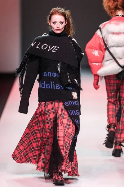 중국 상하이 패션 위 크가 을/겨울 2019 — 스톡 사진