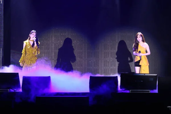 Taiwan Taipei 2019 Davichi Concert — Foto de Stock