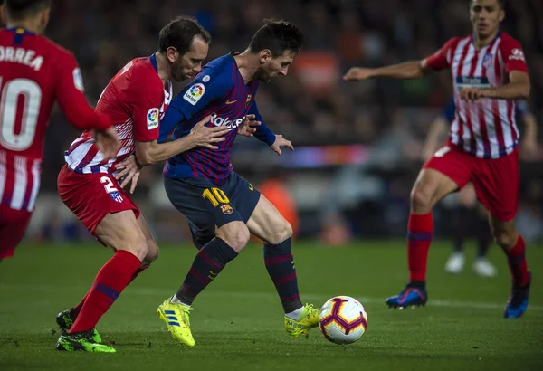 Spanyolország La Liga Fc Barcelona vs Club Atletico De Madrid — Stock Fotó