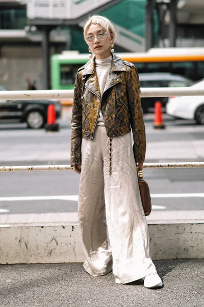 日本東京ファッションウィーク秋/冬2019 — ストック写真