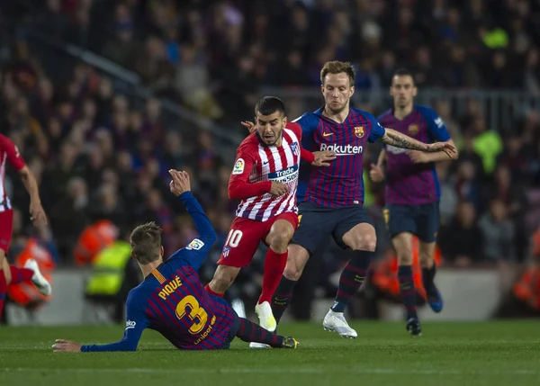 SPAIN LA LIGA FC BARCELONA VS CLUB ATLETICO DE MADRID — 스톡 사진