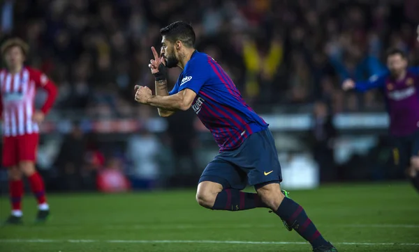 ESPAÑA LA LIGA FC BARCELONA VS CLUB ATLETICO DE MADRID — Foto de Stock