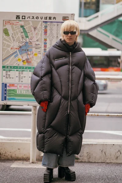 FASHION DE TOKIO JAPÓN CAÍDA DE SEMANA / INVIERNO 2019 — Foto de Stock