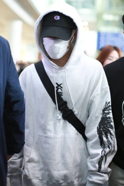 CHINE AÉROPORT DE BEIJING GOT7 MARK TUAN — Photo