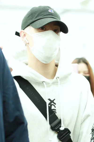 China Beijing Airport Got7 Mark Tuan — Zdjęcie stockowe