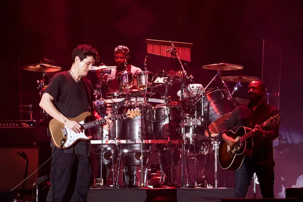 Cantautor Estadounidense John Mayer Presenta Durante Concierto Evening John Mayer — Foto de Stock