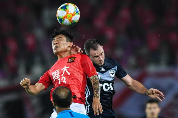 中国 Afc チャンピオンズリーグ広州メルボルン — ストック写真