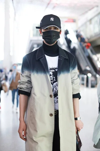 CHINA BEIJING AIRPORT NINE PERCENT ZHU ZHENGTING — Fotografie, imagine de stoc