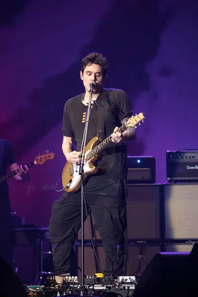 Cantautore Americano John Mayer Esibisce Durante Concerto Evening John Mayer — Foto Stock