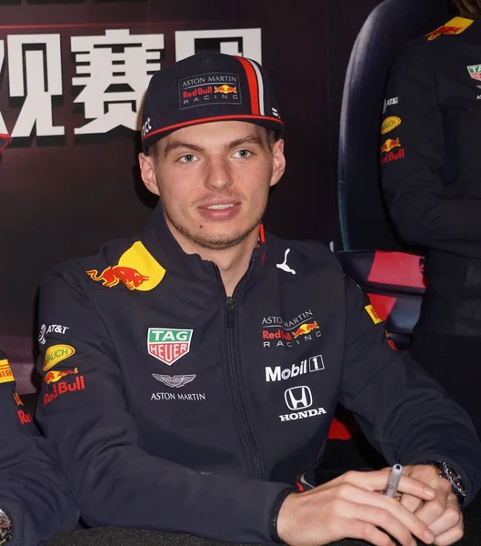 Κίνα Shanghai Max Verstappen Pierre Gasly — Φωτογραφία Αρχείου