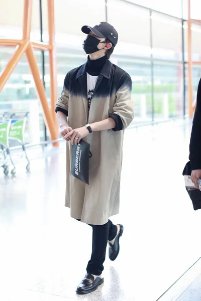 CHINA BEIJING AIRPORT Nine PERCENT ZHU ZHENGTING — Fotografia de Stock