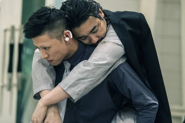 Folleto Película Spl Time Consequences Con Actor Hong Kong Babyjohn —  Fotos de Stock