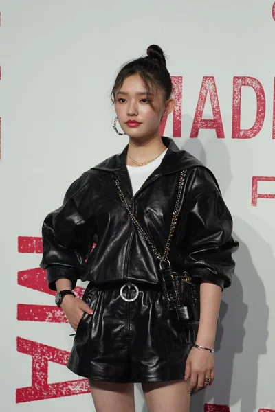 中国の女優ジェリー リンまたはリン ユンが2019年4月18日 上海で開催されるシャネル マドモアゼル プリヴェ展に到着 — ストック写真