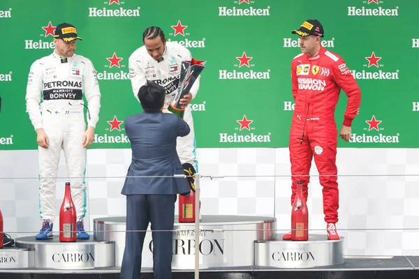 Китай Шанхай формула 1 Heineken китайський Гран-прі 2019 — стокове фото