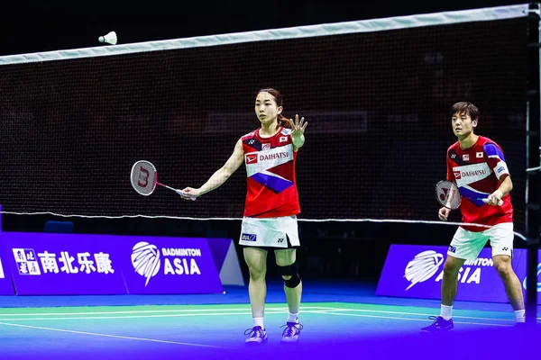 CHINA WUHAN 2019 BADMINTON ÁSIA CHAMPIONSHIPS — Fotografia de Stock