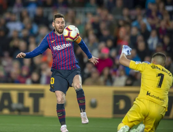 Spanien La Liga FC Barcelona vs Real Sociedad — Stockfoto