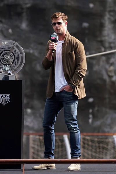 CINA SHANGHAI TAG HEUER CHRIS HEMSWORTH LI YIFENG — Foto Stock