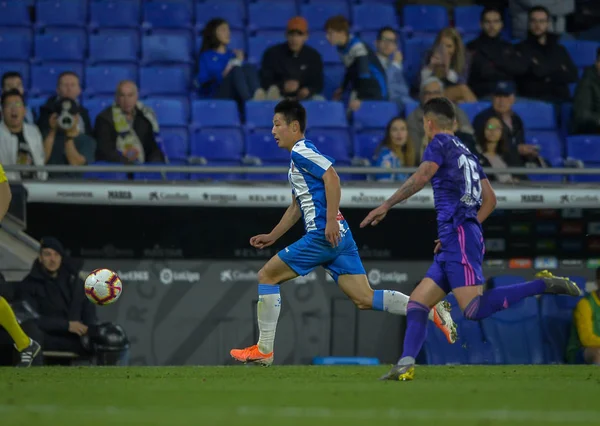 ESPAÑA BARCELONA LA LIGA RCD ESPANYOL VS RC CELTA DE VIGO — Foto de Stock