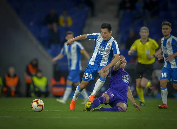 ESPAÑA BARCELONA LA LIGA RCD ESPANYOL VS RC CELTA DE VIGO — Foto de Stock