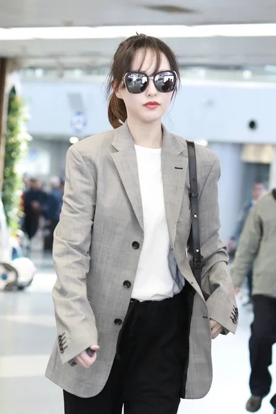 China Shanghai Airport Tiffany Tang Yan — Stockfoto