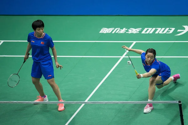 CHINA WUHAN 2019 CAMPEONATOS DE BADMINTON ASIA — Foto de Stock