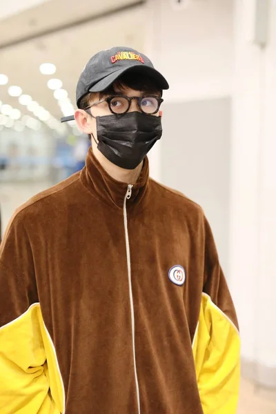 Kina Beijing Airport Leo Wu Lei — Stockfoto