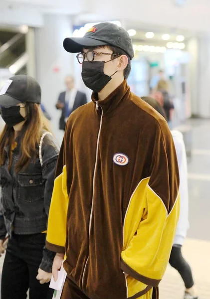 Kina Beijing Airport Leo Wu Lei — Stockfoto