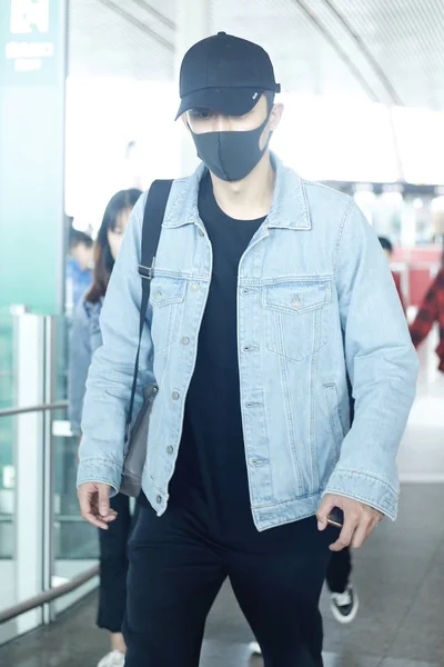 Chiny Beijing Airport Huang Jingyu — Zdjęcie stockowe