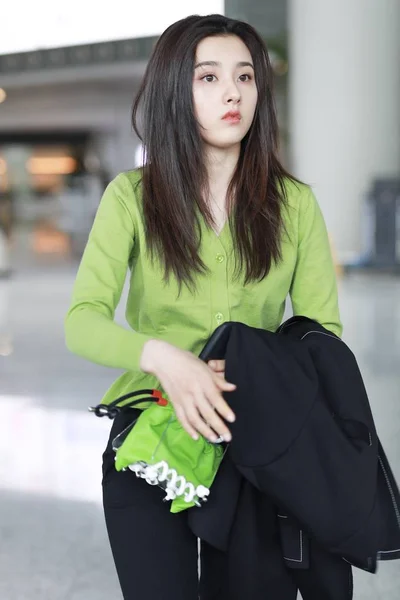 Die Chinesische Schauspielerin Lareina Song Oder Song Zuer Kommt April — Stockfoto