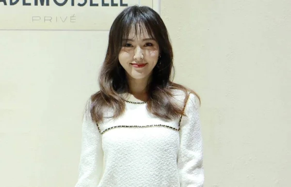 Attrice Cinese Tiffany Tang Tang Yan Partecipa All Evento Mademoiselle — Foto Stock
