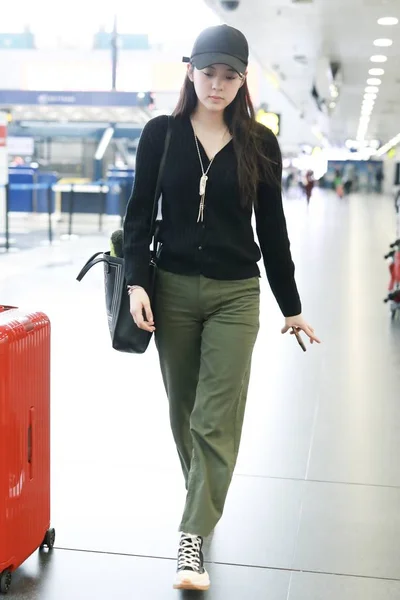 China Beijing Airport Ouyang Nana — Stockfoto