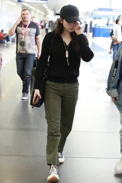 China Beijing Airport Ouyang Nana — Stockfoto