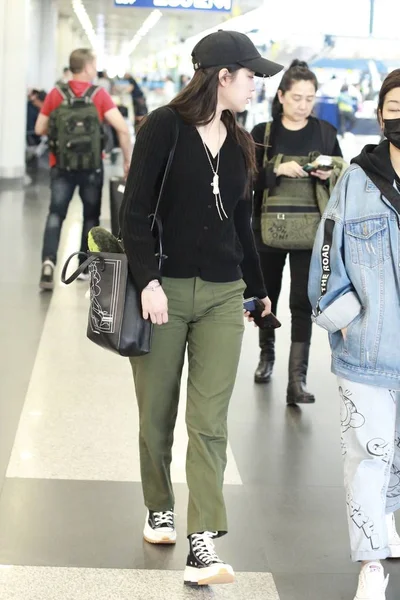 CHINA BEIJING AEROPUERTO OUYANG NANA — Foto de Stock