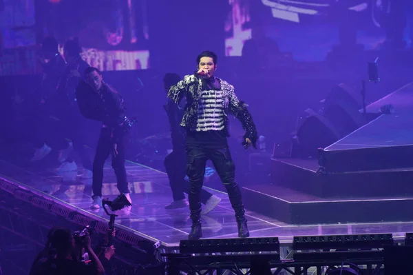 Chinese Singer Actor Kris Yifan Performs 2019 Concert Tour Tian — Stock Photo, Image