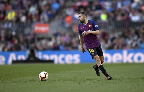 ESPAÑA FC BARCELONA VS GETAFE CF — Foto de Stock